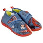 Zapatillas De Casa Francesita Velcro Marvel Azul Oscuro 30-31