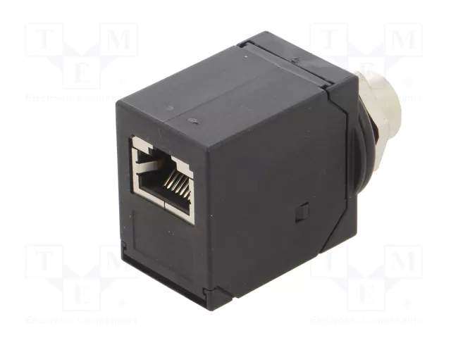 PANDUIT Adaptador Recto de 8 Pines para Panel Código X-ProfiNET M12 a RJ45