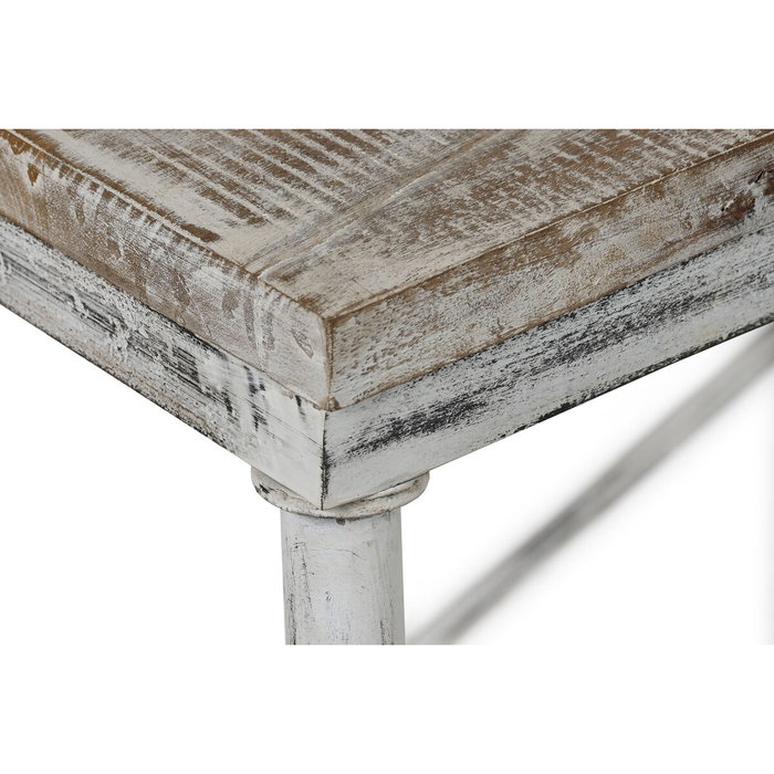 DKD Home Decor Mesa de Comedor Mango y Hierro 240x90x78,5 cm Blanco DKD Home Decor Mesa de Comedor Mango y Hierro 240x90x78,5 cm Blanco