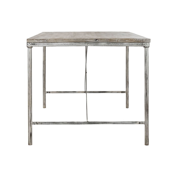 DKD Home Decor Mesa de Comedor Mango y Hierro 240x90x78,5 cm Blanco DKD Home Decor Mesa de Comedor Mango y Hierro 240x90x78,5 cm Blanco