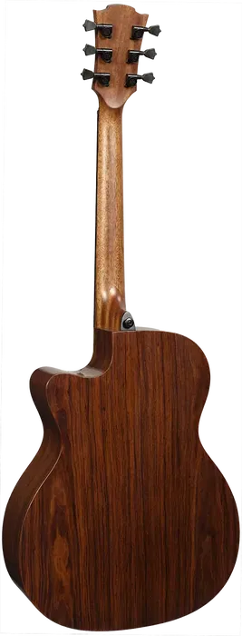 LAG Guitarra Acústica Auditorium Cutaway A/E Blue Wave 2 Lag