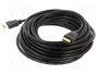 Savio Cable HDMI 1.4 CL-34 10m Negro