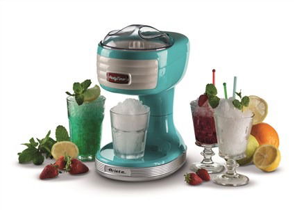 Ariete 76/01 Picadora de Hielo Party Time Azul para Granizados Caseros