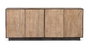 DKD Home Decor Buffet Loft Natural Negro 44 x 80 x 200 cm