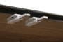DKD Home Decor Buffet Loft Natural Negro 44 x 80 x 200 cm