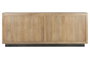 DKD Home Decor Buffet Loft Natural Negro 44 x 80 x 200 cm