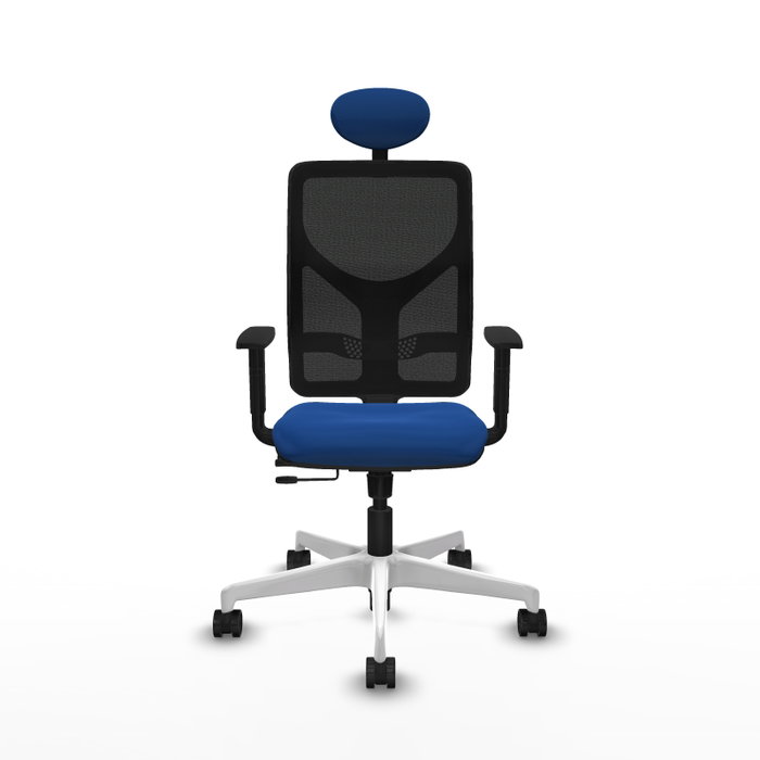 PIQUERAS Y CRESPO Silla de oficina Motilla con mecanismo Sincro/Traslack Azul y Negro PIQUERAS Y CRESPO Silla de oficina Motilla con mecanismo Sincro/Traslack Azul y Negro