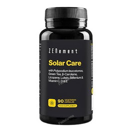 ZENEMENT Solar Care 90 Cápsulas - Protección y Preparación de la Piel con Calaguala, Té Verde y Antioxidantes