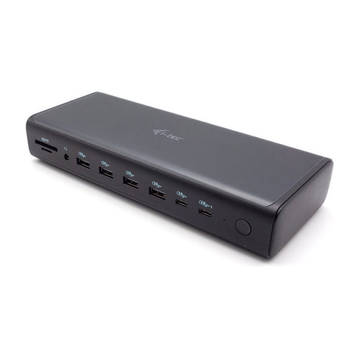 i-tec Docking Station Universal 18 en 1 con 6 Monitores y Power Delivery 140W