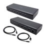 I-tec Docking Station Universal 18 en 1 con 6 puertos 4K/60Hz, Carga PD 140W, LAN 2.5Gbps, USB-C/A para Portátil