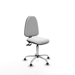 PIQUERAS Y CRESPO Silla de oficina Aýna Blanca sin brazos
