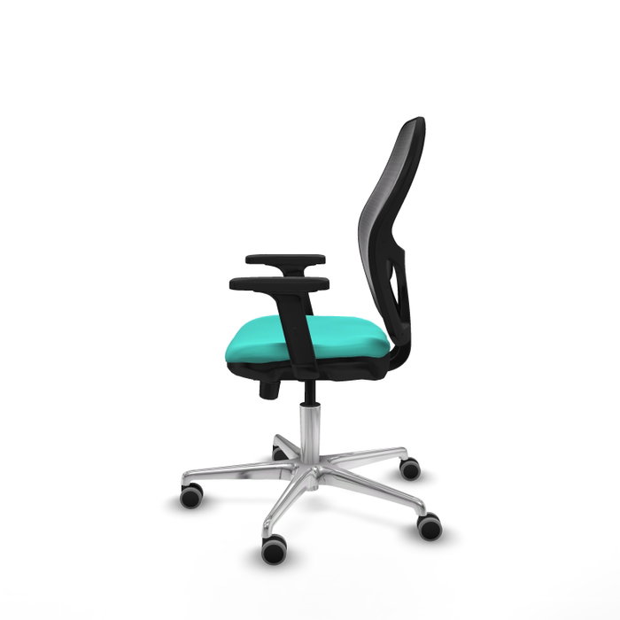 PIQUERAS Y CRESPO Silla de oficina Jorquera Turquesa y Negro PIQUERAS Y CRESPO Silla de oficina Jorquera Turquesa y Negro