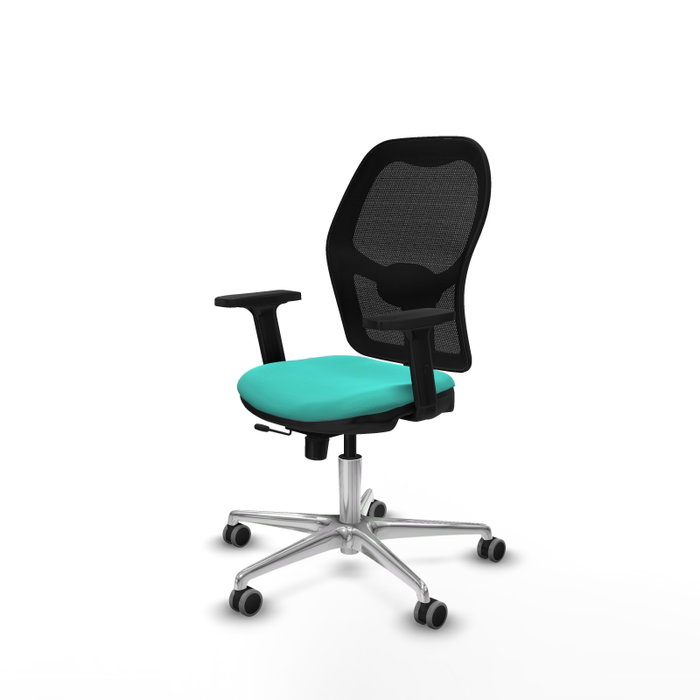 PIQUERAS Y CRESPO Silla de oficina Jorquera Turquesa y Negro PIQUERAS Y CRESPO Silla de oficina Jorquera Turquesa y Negro