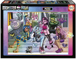 EDUCA BORRAS Puzzle Monster High 1000 Piezas