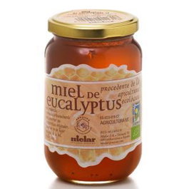 MIELAR Miel de Eucaliptus 500Gr Bio - Ecológica, Aromática y de Sabor Peculiar de Huelva y Extremadura