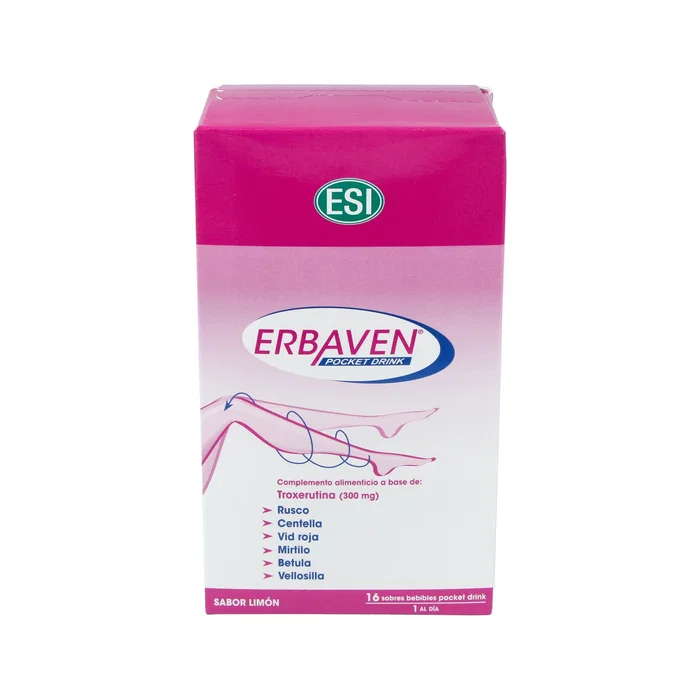 ESI Erbaven Pocket Drink Limón 16 Sobres ESI Erbaven Pocket Drink Limón 16 Sobres