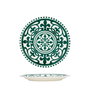 Summa Set de 6 Platos Llanos Alhambra Verde 20 cm