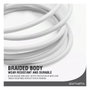 4smarts PremiumCord USB-C a USB-C 240W 1,5m Blanco