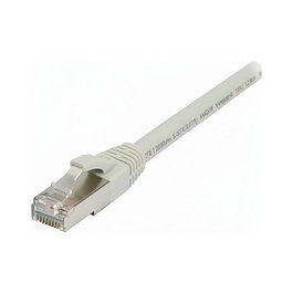 Synergy21 Patchkabel RJ45 CAT8.1 2000Mhz 0.25m Gris S-STP(S/FTP) TPE/LSZH(SuperFlex) AWG26