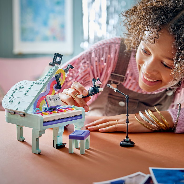 LEGO Creator 3 en 1 Piano Musical Decorativo con Gato 31392