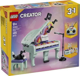 LEGO Creator 3 en 1 Piano Musical Decorativo con Gato 31392
