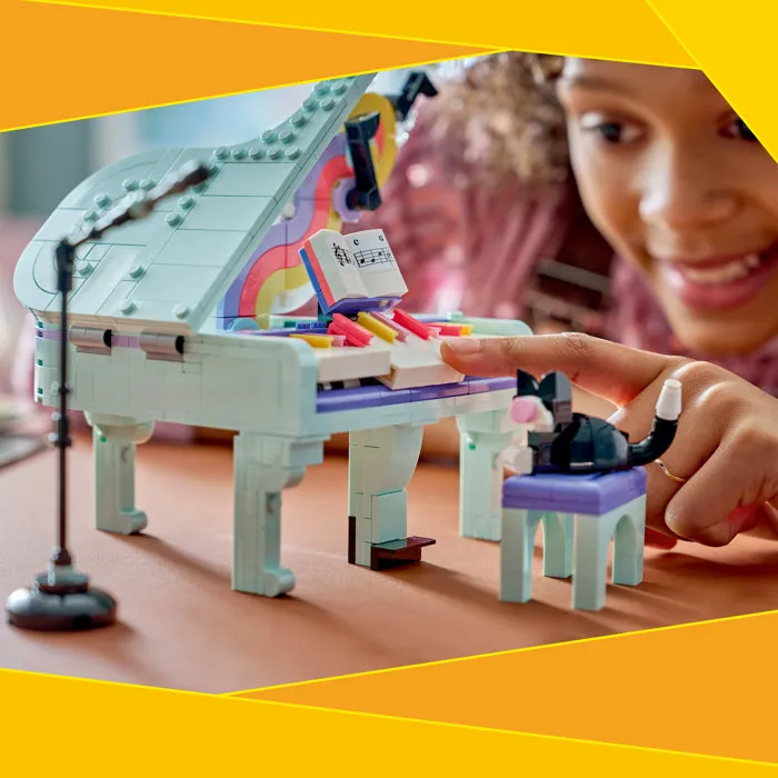 LEGO Creator 3 en 1 Piano Musical Decorativo con Gato 31392
