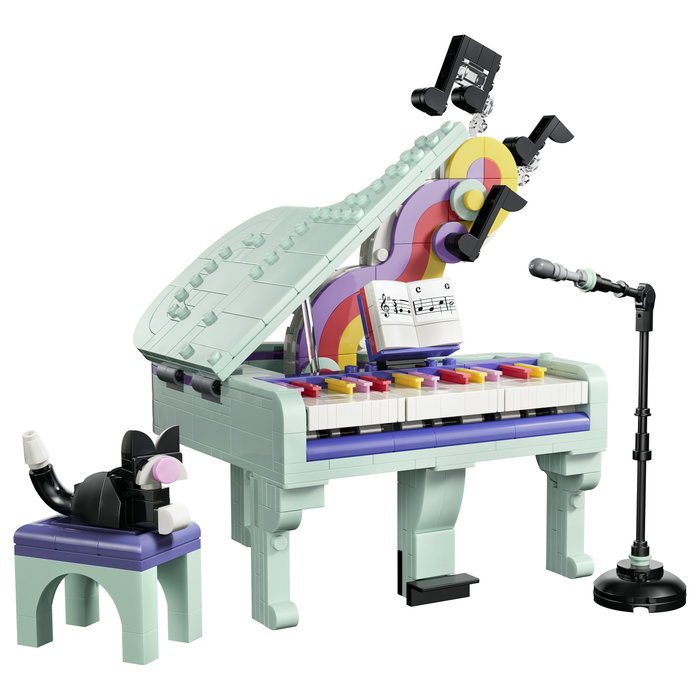 LEGO Creator 3 en 1 Piano Musical Decorativo con Gato 31392