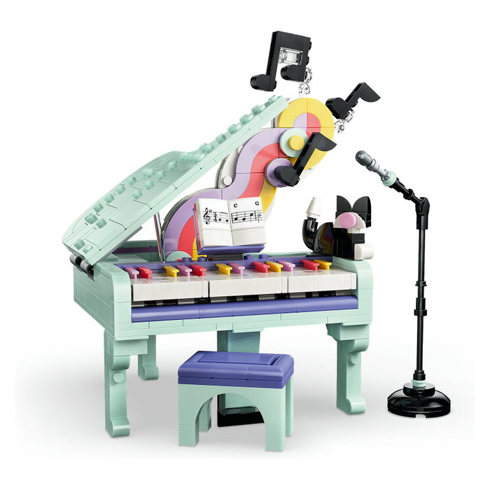 LEGO Creator 3 en 1 Piano Musical Decorativo con Gato 31392