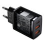 Baseus Compact Quick Charger 2U+C 30W EU Black CCXJ-E01