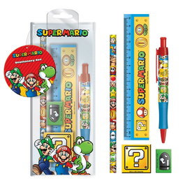 Pyramid International Super Mario Juego de 5 Piezas Para Escribir