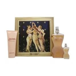 Jean Paul Gaultier Classique Gift Set con Eau de Toilette, Loción Corporal y Miniatura