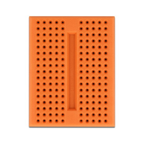 DeLOCK Placa de Circuitos Experimental Mini 170 Contactos Naranja, Plástico, 36 x 46 x 10 mm