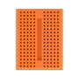 DeLOCK Placa de Circuitos Experimental Mini 170 Contactos Naranja, Plástico, 36 x 46 x 10 mm