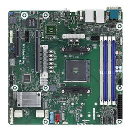 ASRock X570D4U Placa Base Socket AM4 Chipset AMD X570 DDR4-SDRAM hasta 32 GB Micro ATX