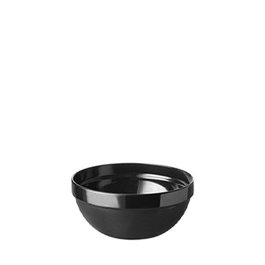 APS Casual Bol Negro de Melamina para Buffet y Exposición - Diámetro 10 cm, Alto 4,5 cm
