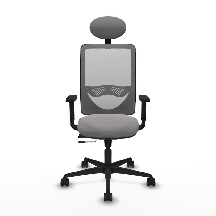 PIQUERAS Y CRESPO Silla de oficina Zulema con mecanismo Sincro/Traslack, Gris PIQUERAS Y CRESPO Silla de oficina Zulema con mecanismo Sincro/Traslack, Gris