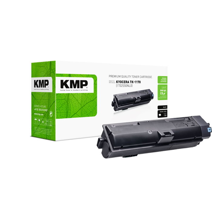 KMP K-T79 Cartucho de tóner negro compatible con Kyocera TK-1170 KMP K-T79 Cartucho de tóner negro compatible con Kyocera TK-1170