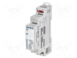 ORNO Relé de tiempo SPDT 1s÷10días 12÷240VAC/VDC