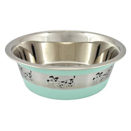 Nayeco Comedero Oslo Inox Antideslizante Verde 1,73L