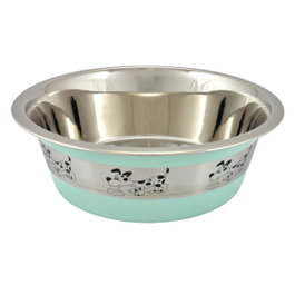 Nayeco Comedero Oslo Inox Antideslizante Verde 1,73L