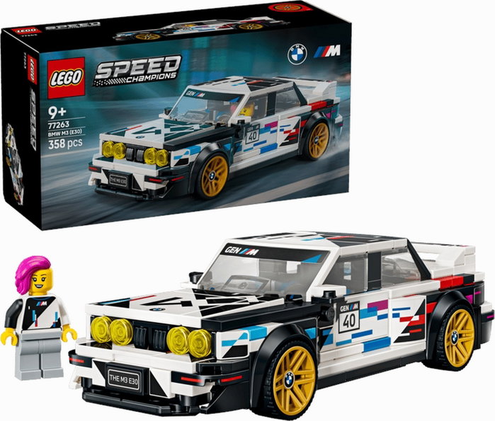 LEGO Speed Champions BMW M3 (E30) 40 Aniversario 77263 LEGO Speed Champions BMW M3 (E30) 40 Aniversario 77263