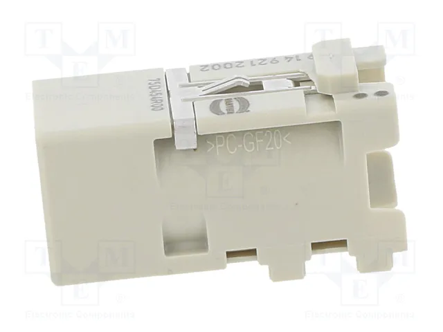 HARTING Han-Modular® Domino Módulo Macho 1 PIN HARTING Han-Modular® Domino Módulo Macho 1 PIN