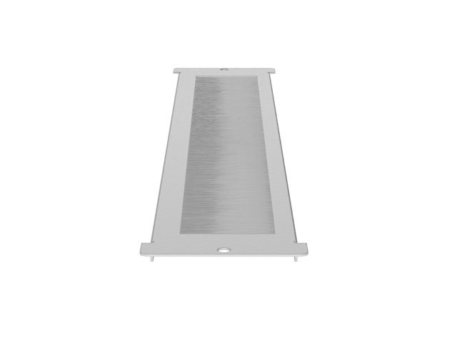 Lanberg Panel de cepillo 1U para armario 19 pulgadas gris Lanberg Panel de cepillo 1U para armario 19 pulgadas gris