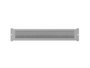 Lanberg Panel de cepillo 1U para armario 19 pulgadas gris
