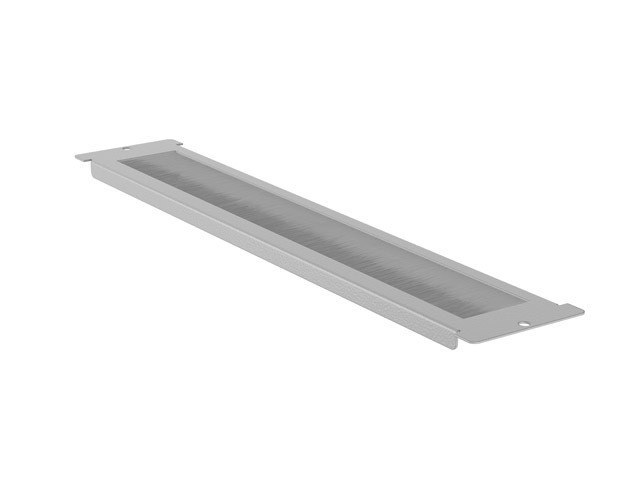 Lanberg Panel de cepillo 1U para armario 19 pulgadas gris Lanberg Panel de cepillo 1U para armario 19 pulgadas gris