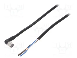 OMRON Cable para sensores M8 hembra angular 2m