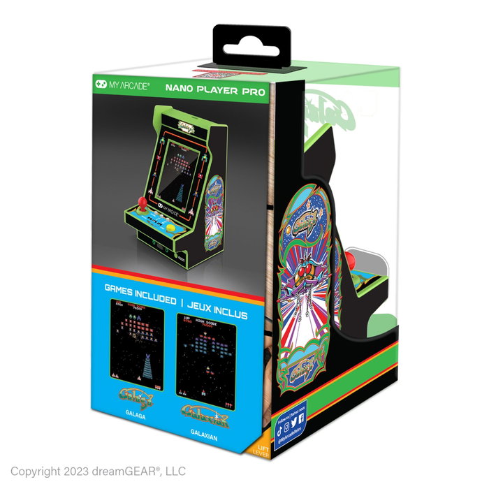 dreamGear My Arcade NANO PLAYER PRO 4.8 GALAGA