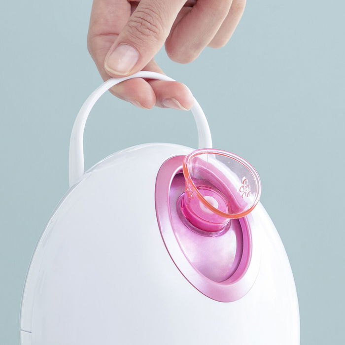 Pack Sauna Facial Eléctrica y Limpiador Facial Eléctrico de Puntos Negros InnovaGoods