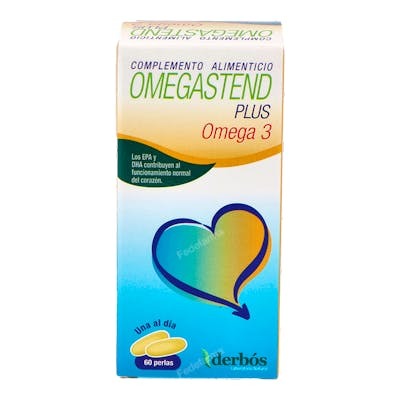 DERBOS Omegastend Plus Omega 3 (60 perlas)