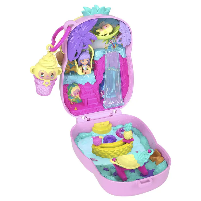 Polly Pocket Set de Regalo de Piña y Oustiti MATJKC49